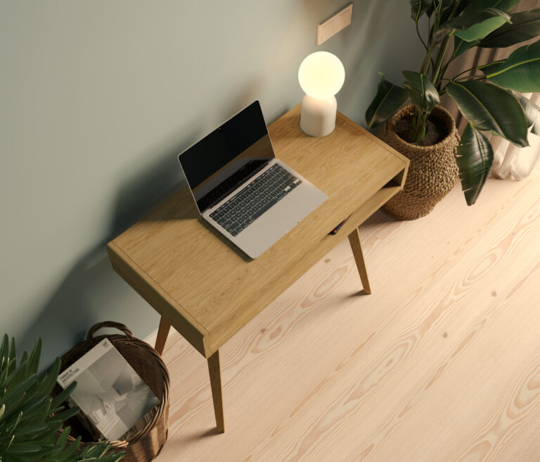 Petit bureau en bois 80 cm
