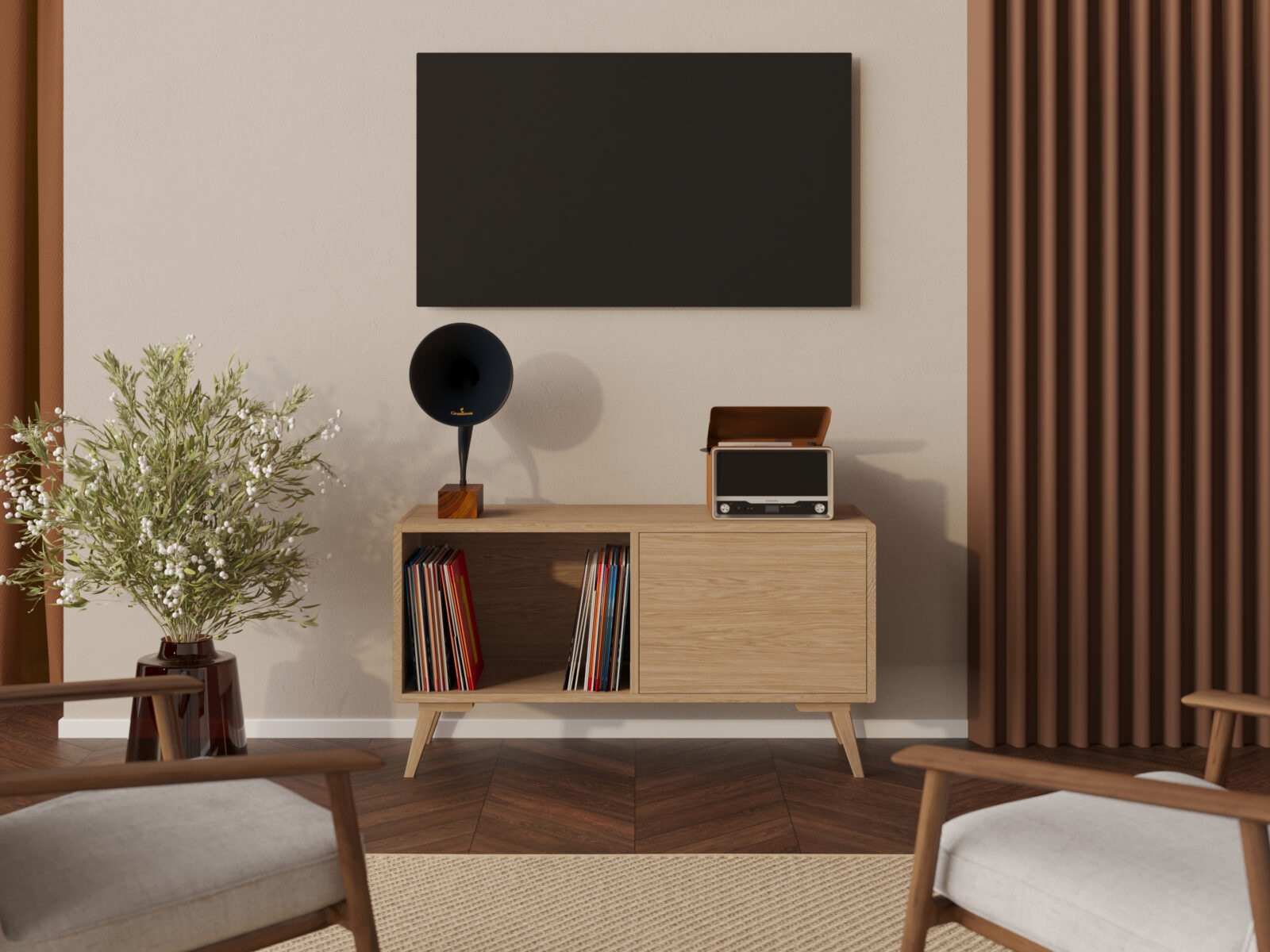 Meuble Tele moderne 120 cm
