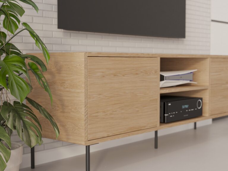 Meuble TV 180 moderne en bois